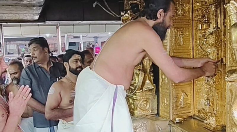 ശബരിമലയിൽ നവഗ്രഹ പ്രതിഷ്ഠ;  നട തുറന്നു,  പ്രതിഷ്ഠ  ജൂലൈ    13  ന്