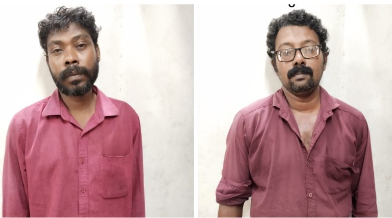 രണ്ട് ലിറ്റർ ചാരായം കടത്താൻ ശ്രമിച്ച പ്രതികൾ പിടിയിൽ
