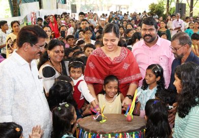 ഗാസയ്ക്കോപ്പം ഐക്യദാർഢ്യം പ്രഖ്യാപിച്ച്സംസ്ഥാന ശിശുക്ഷേമ സമിതി വർണ്ണോത്സവത്തിനു തുടക്കം