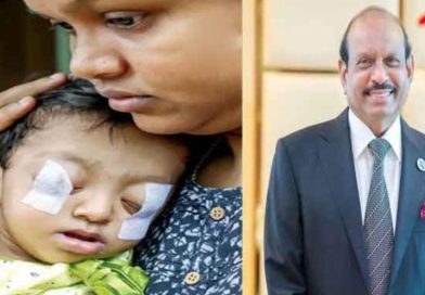 നെയ്യാറ്റിൻകരയിലെ കുഞ്ഞ് അദ്വൈതയ്ക്ക് സഹായവുമായി എം.എ. യൂസഫ് അലി