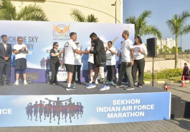 സെഖോൺ ഇന്ത്യൻ വ്യോമസേനാ  മാരത്തൺ 2025 ന്റെ ആദ്യ പതിപ്പ് തലസ്ഥാനത്ത് സംഘടിപ്പിച്ചു