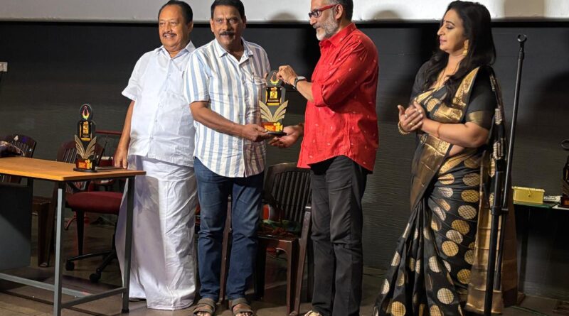 പനച്ചമൂട് ഷാജഹാന് ജി.കെ. പിള്ള അവാർഡ്.