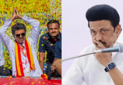 തമിഴ്നാട്ടിൽ ഞെട്ടിച്ച് വിജയ്; സ്റ്റാലിനും ഉദയനിധി സ്റ്റാലിനും പിന്നിൽ, ഡിഎംകെ കോട്ടയിൽ പോലും ടിവികെ തരം​ഗം
